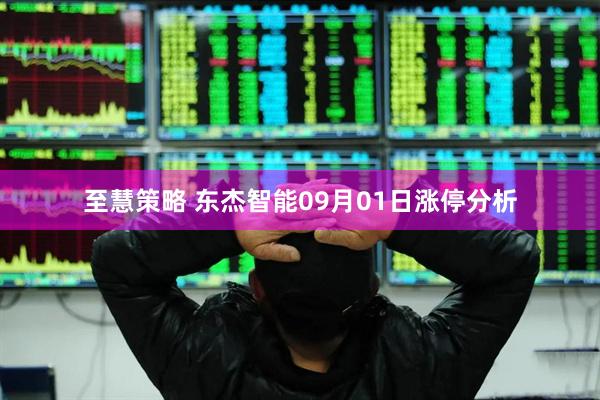 至慧策略 东杰智能09月01日涨停分析